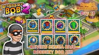 REVIEW SEMUA BAJU ROBBERY BOB 2 DOUBLE TROUBLE!!! - Robbery Bob 2 Double Trouble screenshot 5