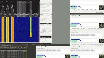 HackRF+Gqrx+5 instances of JAERO