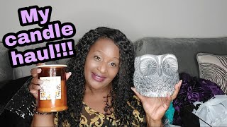 My candle haul! | What is your favorite candle scent? Dollar General & Gabes haul!!!