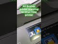 All Brother printer scanning to email from printer #printer #01617589582