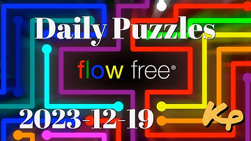 Flow Free - Daily Puzzles - 2023-12-19 - December 19th 2023