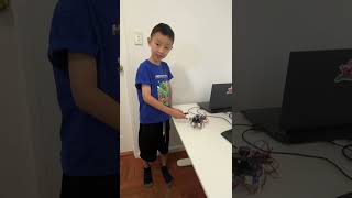 my second project: microbit robotic dog #robotics #robot