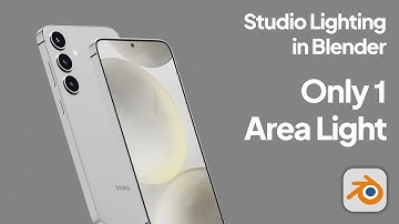 Quick and Simple Studio Lighting Setup | Blender Beginner Lighting Tutorial