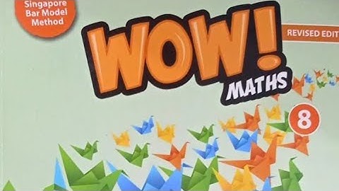 wow maths class 8 exercise 8.1 Question 4