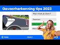 GEVAARHERKENNING OEFENEN  - Auto theorie TIPS 2023