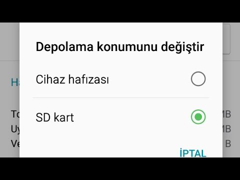 Uygulamaları SD karta taşıma yeni