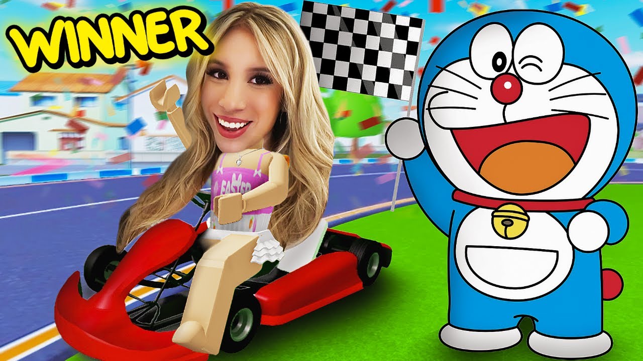 RACING AGAINST POPULAR YOUTUBERS on ROBLOX...
