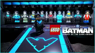 All Nightwing Suits Unlocked with Red Bricks in LEGO Batman Legacy of the Dark Knight