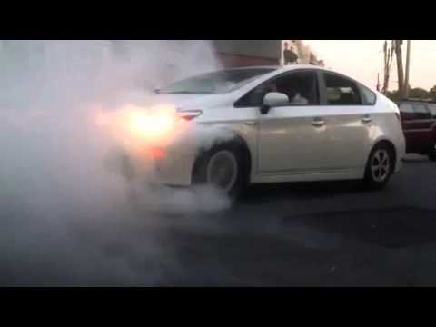 Official Prius burnout  YouTube