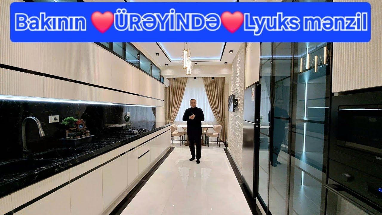 👉Bakının ❤ Ürəyində ❤ ən gözəl 3 Otaqlı Mənzil ❗ Əlaqə nömrəsi ☎ 077-546-96-96 Əşrəf bəy