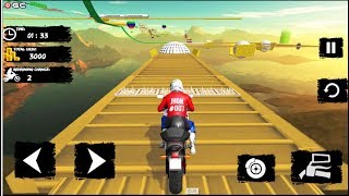 Impossible Bike Race Racing Games 2019 - New Sports Bike - Android gameplay FHD #2 screenshot 5