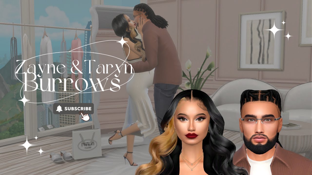 The Sims 4 CAS With CC Links | Couple Edition #YouTube #video #thesims4 ...