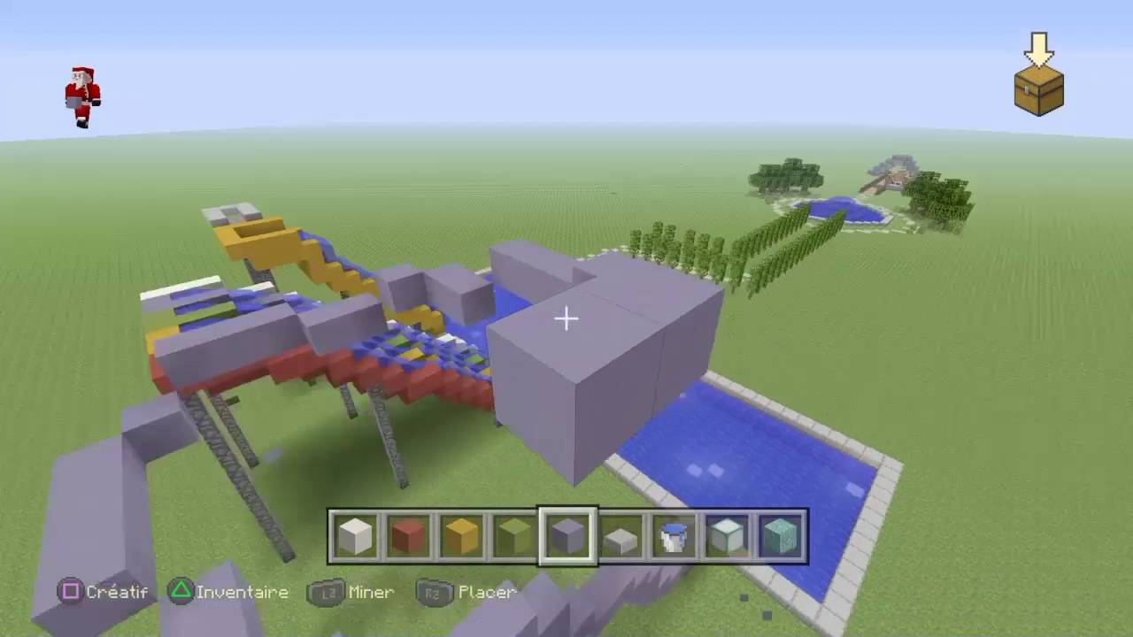 Minecraft construction d'un parc aquatique #6 - YouTube