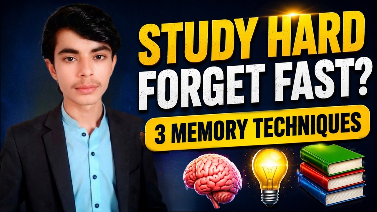 How to Remember What You Study – 3 Powerful Memory Techniques That Work ...