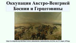 Оккупация Австро-Венгрией Боснии и Герцеговины