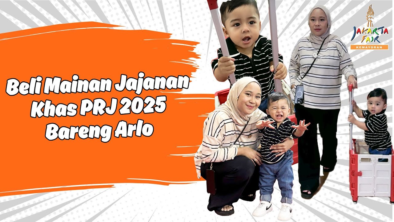 Main Seharian di PRJ 2025 Bareng Arlo! Lelah Tapi Bahagia