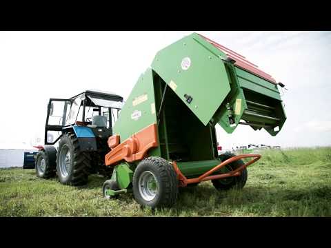 Пресс-подборщик R12/2000. Пермская технология заготовки сенажа в линию