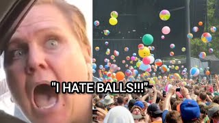 Crazy Concert Karen Gets Triggered By BEACH BALLS