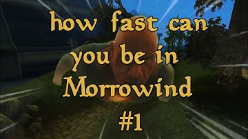 Morrowind Parkour - 549 Speed Build (constant effect)