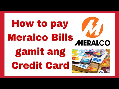 How To Pay Meralco Bills Gamit Ang Credit Card