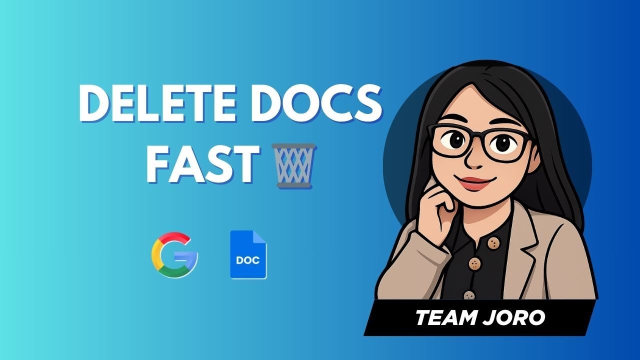 How to Delete Multiple Documents in Google Docs | Quick Tutorial - YouTube
