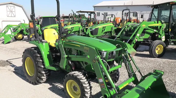 2022 John Deere 3032E Open Station Tractor w/ Loader! LIKE NEW! For Sale by Mast Tractor Sales