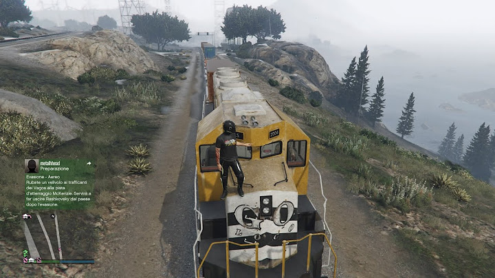 come fermare il treno su GTA5 ONLINE