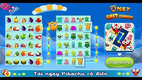 Onnect Game: Tile connect, Pair matching|Onet Onnect: Trò chơi pikachu, Game pikachu cổ điển|NOGAME