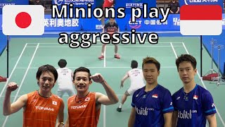 Minions play aggressive to win Kamura/Sonoda - Badminton Trickshots 2021 by Badminton Trick Shots 129,360 views 2 years ago 7 minutes, 54 seconds
