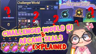 [GMS] 2026 Challenger World NEW UI &amp; Arcane Seals EXPLAINED