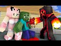 MONSTER SCHOOL :  THE HERO ZOMBIE - SAD MINECRAFT ANIMATION