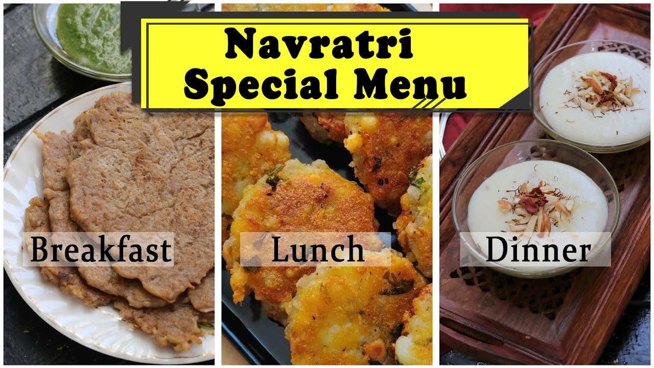 Navratri Special Menu - 3 Easy Vrat Recipes | Navratri Vrat Recipes | Vrat Ka Khanna | Healthy Kadai