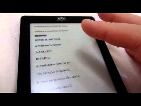 Análise do Kobo Touch - eReader da Livraria Cultura
