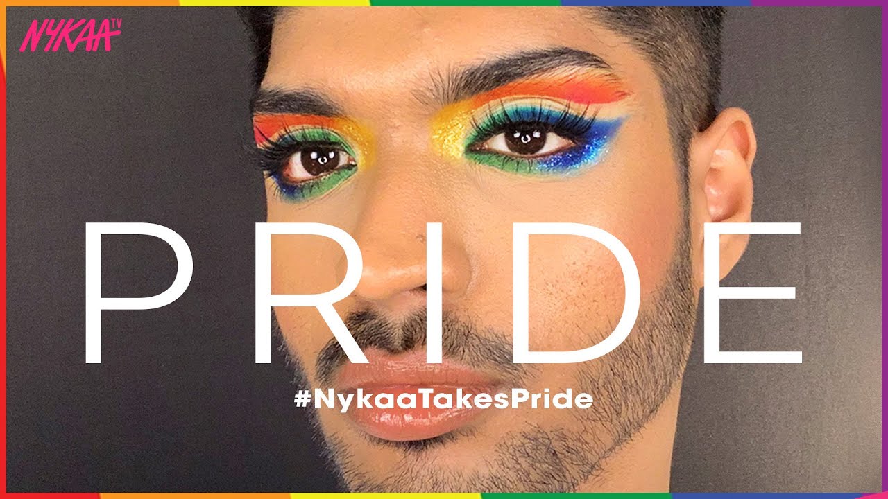 Fun Pride Eye Makeup Look Ft. Shantanu Dhope | Pride Month 2021 | Nykaa