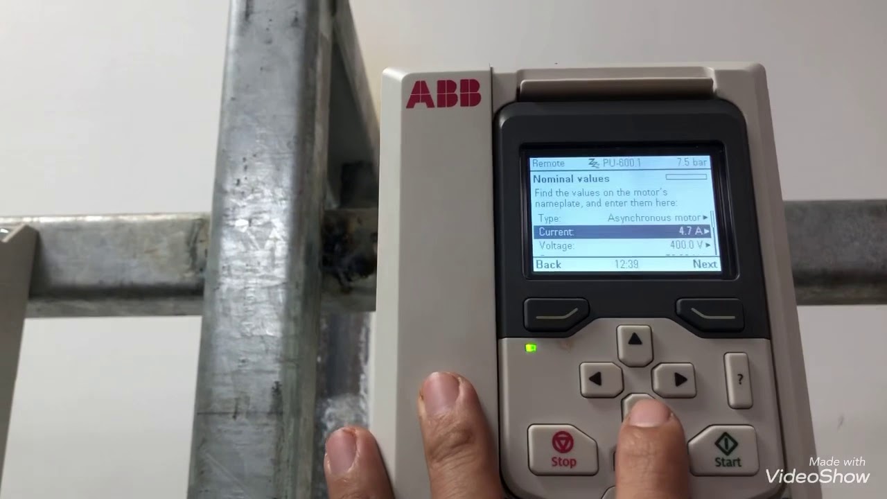 Cài đặt Biến tần ABB ACS580