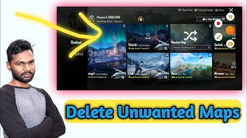 How To Delete Unwanted Maps In BGMI 2024 | Pubg maps kaise delete kare 2024