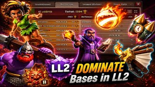 Warden Charge Fireball, Root Rider + Throwers Flame Blower Jetback. Insane Army DOMINATE Bases in L2