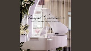 Serene Echoes of Focus: Tranquil Harmony on Piano