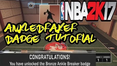 NBA 2K17 ANKLEBREAKER BADGE TUTORIAL | WORKS 100%