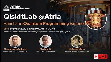 QiskitLab @Atria | Quantum Programming | CoE AI AIT