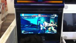 Super StreetFighter 4 Arcade Edition - Makoto vs Abel