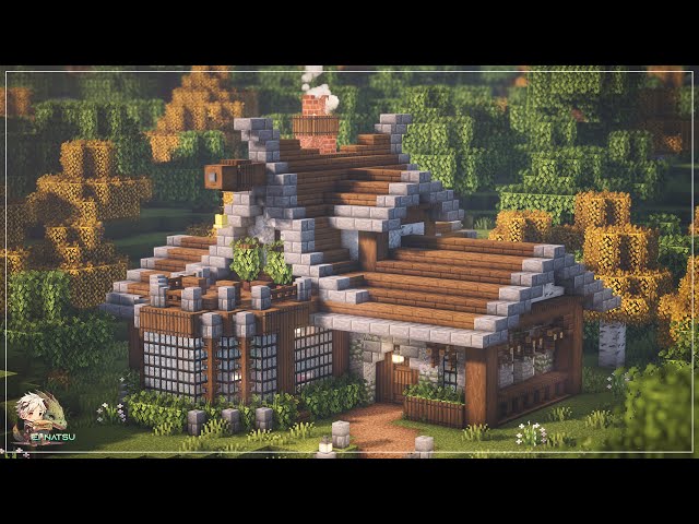 🏡 Minecraft Tutorial  Casa MEDIEVAL (DECORADA) ⚒️ 