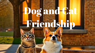 Dog and cat friendship,Animal videos😍 screenshot 2