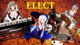 【MMDアズールレーン】ELECT ソロ Ver. - TDA式 イラストリアス & F式 フォーミダブル & 極ゲンブ式ケント【UW4K】 (Sub. JP. EN. CH.)