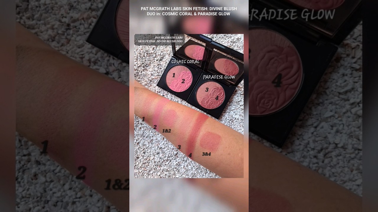 PAT MCGRATH BLUSH DUO PARADISE GLOW COSMIC CORAL 