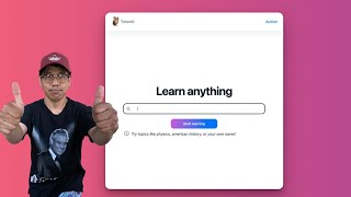 TutorAI Is An AI-Powered Learning Platform On Any Topic