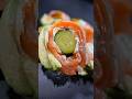 Salmon Avocado Cream Cheese Roll 🐟🥑🧀　#asmr