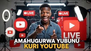 LIVE🔴AMAHUGURWA YUBUNU KURI YOUTUBE