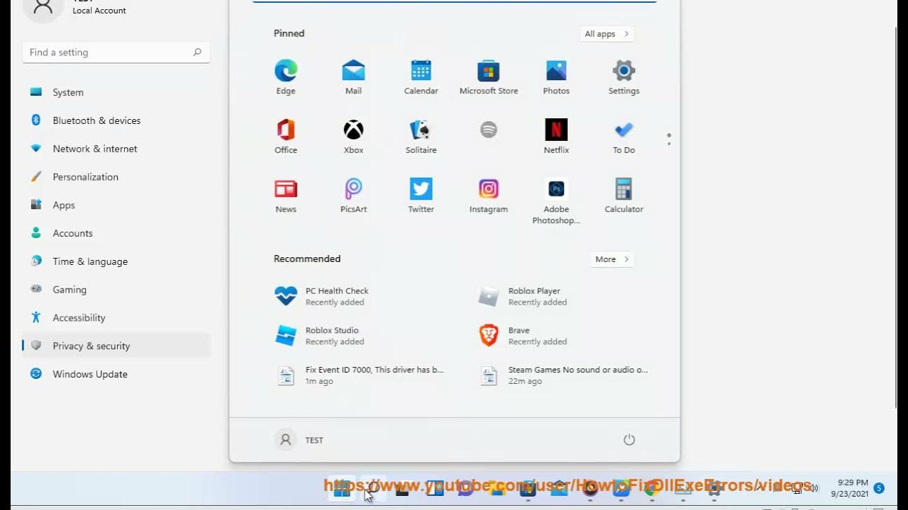 Fix event id 7000 this driver has been blocked from loading error in