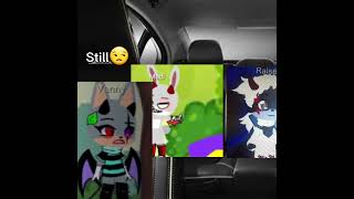 Idk//Vanny Relsei and Madi goin on a feldtrip ig//Ralsei is @I_eat_glowsticks36 characters//